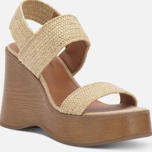 Lucky Brand Straw Platforms